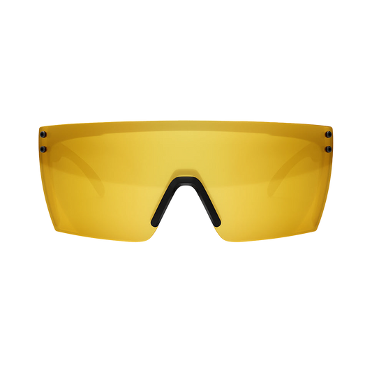 Locked In Eye Shield - Black w Orange Lense