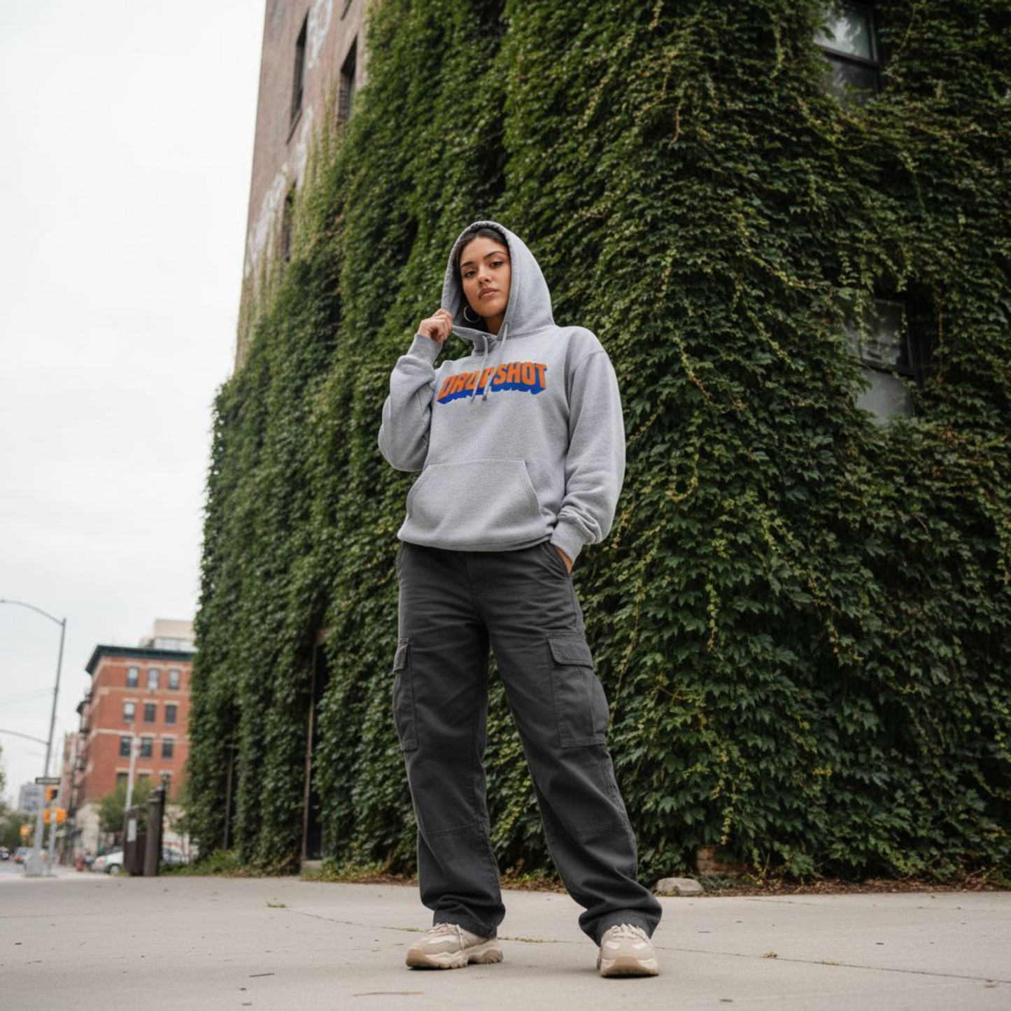 DROPSHOT MADBALL ATHLETIC HEATHER MADE HOOD | DROPSHOT