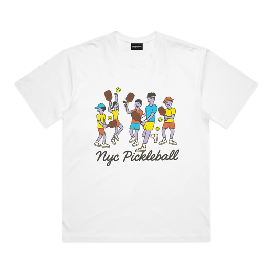 DROPSHOT PLAYTIME WHITE BOX TEE | DROPSHOT