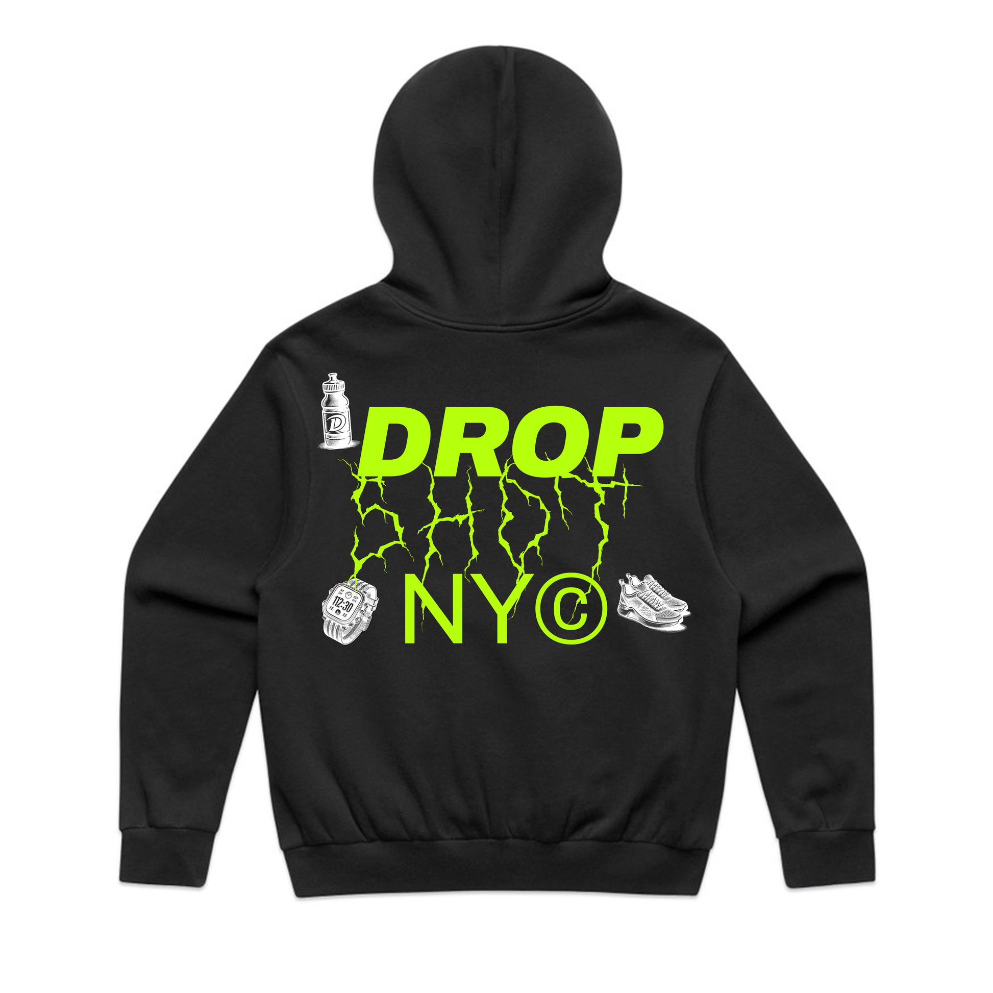 DROPSHOT SPORTSCLUB BLACK MADE HOOD | DROPSHOT