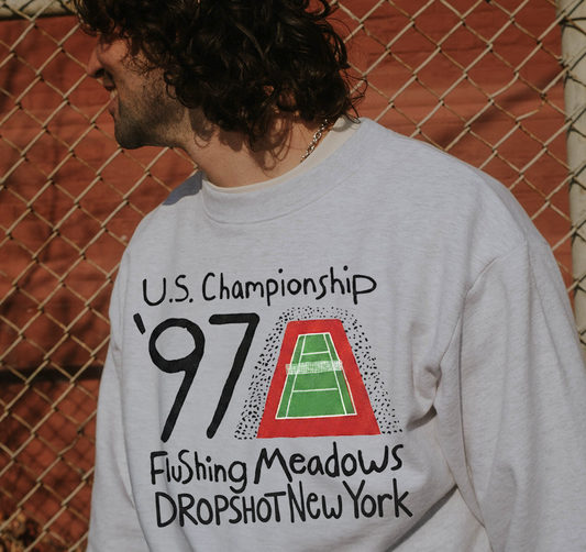 DROPSHOT CHAMPIONSHIP 97 ATHLETIC HEATHER MADE CREW | DROPSHOT